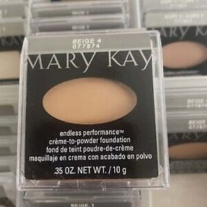 Mary Kay Endless Performance Creme to Powder Foundation Beige 4.